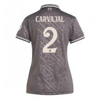 Echipament fotbal Real Madrid Daniel Carvajal #2 Tricou Treilea 2024-25 pentru femei maneca scurta